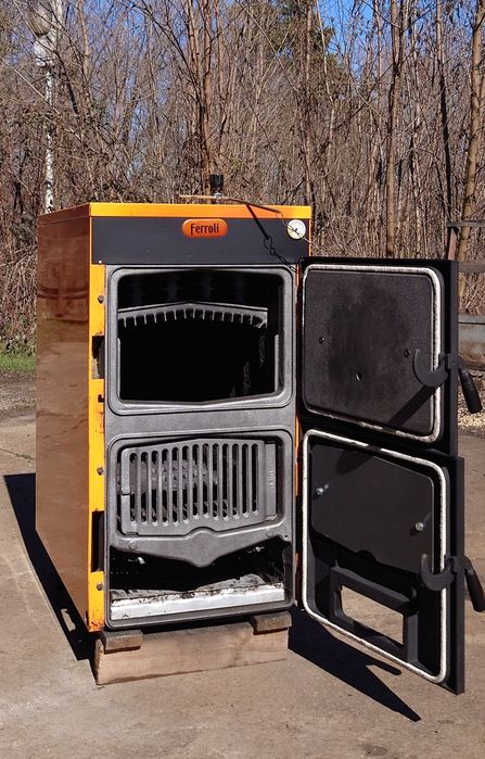 Чугунен котел на твърдо гориво Фероли/Ferroli SFL 7, 62 kW