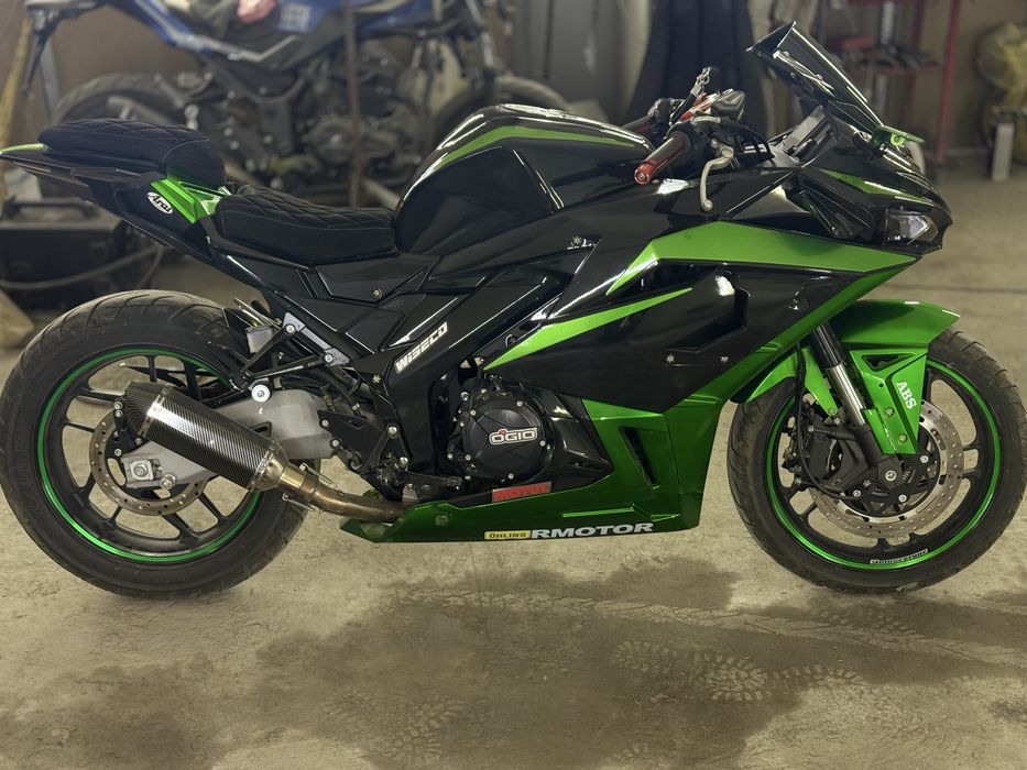 Каваски 400cc wasat sport (обмен на авто )