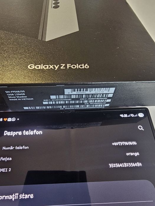 Samsung Fold 6 256GB