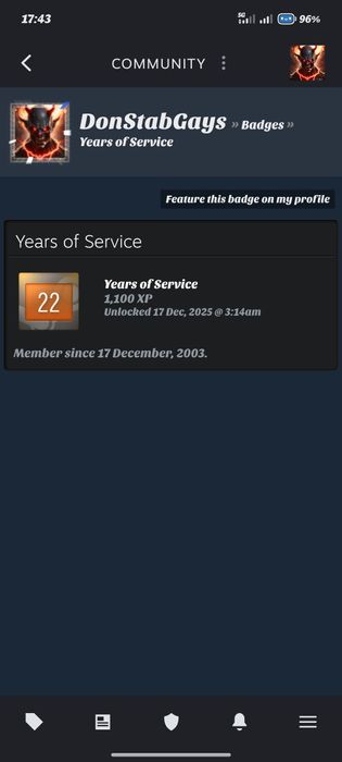 Steam account 2003 года