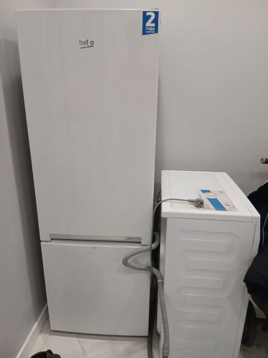 Стиральная машина+холодильник