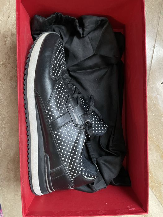 Дамски кожени маратонки Dolce&Gabbana