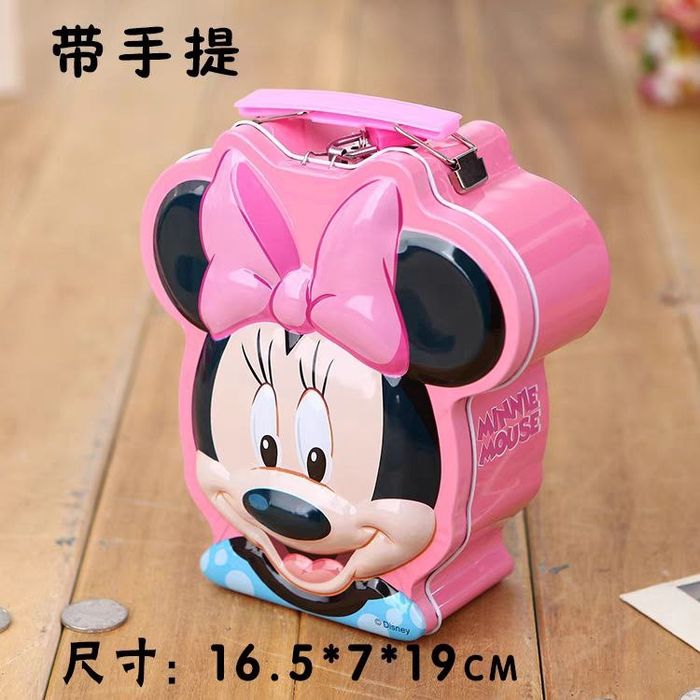 Копилка металлическая с ключом замком