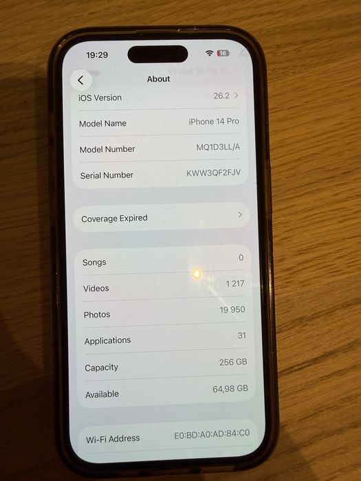 Iphone 14 pro deep purple