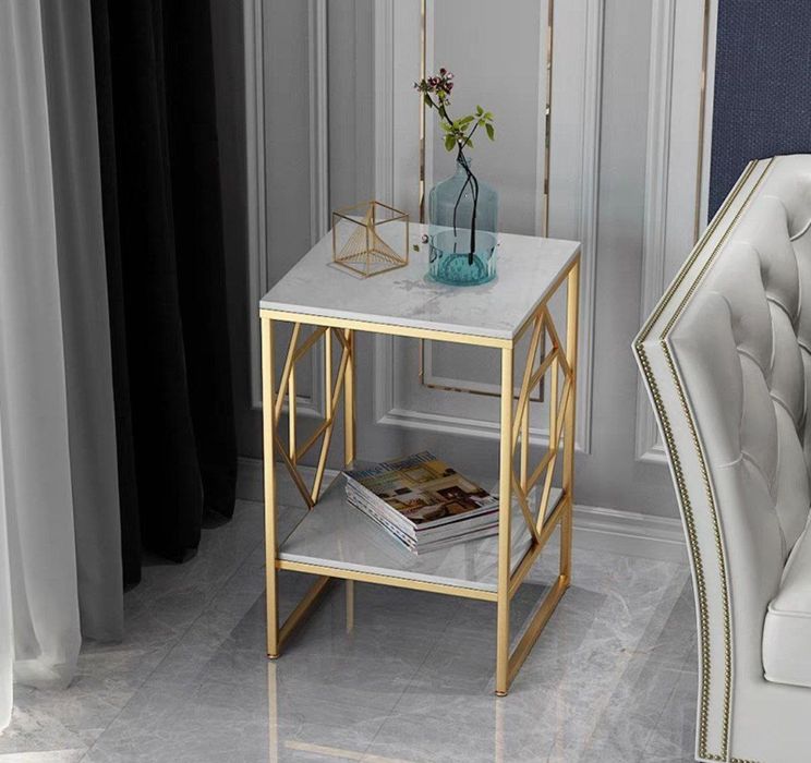 Приставной столик, двухъярусный, небольшой приставной столик