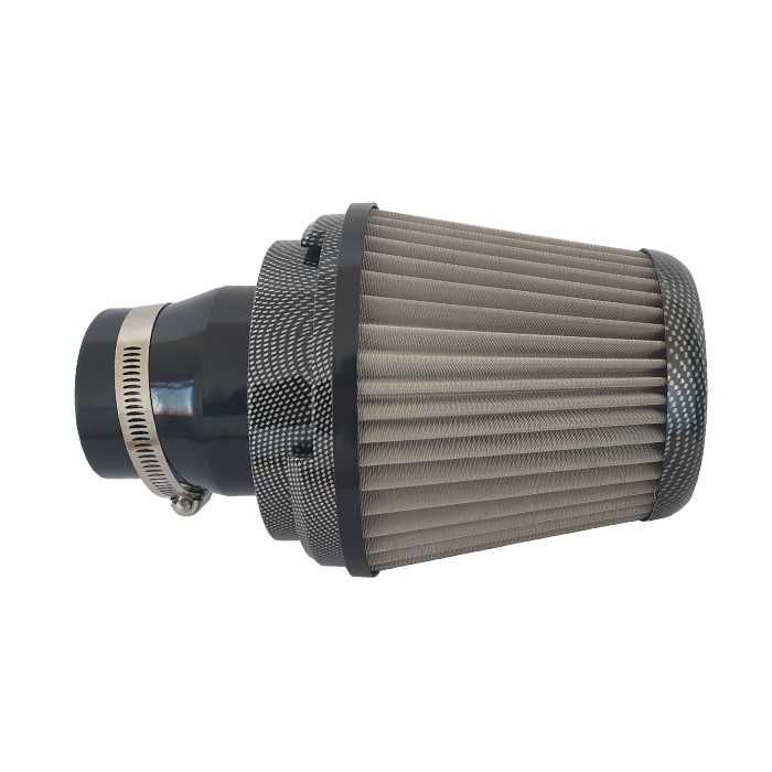 Спортен филтър - 1401 карбон, черен, син и червен