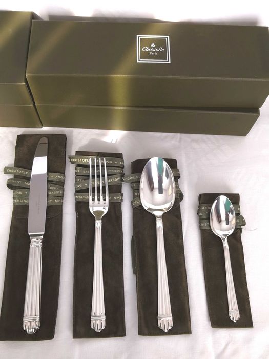 Tacamuri din argint masiv 925 Christofle Sterling Silber