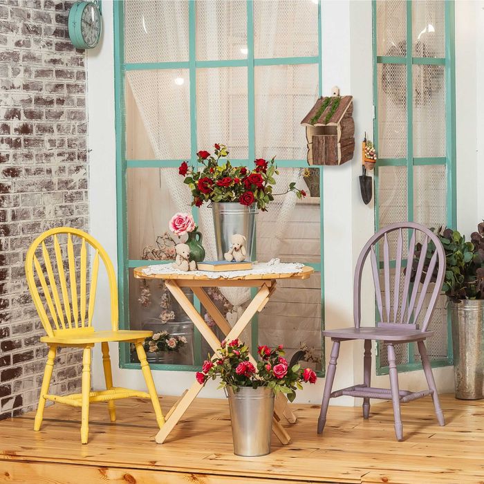 Casuta pentru pasari din lemn natural si muschi de copac 23x15x14 cm