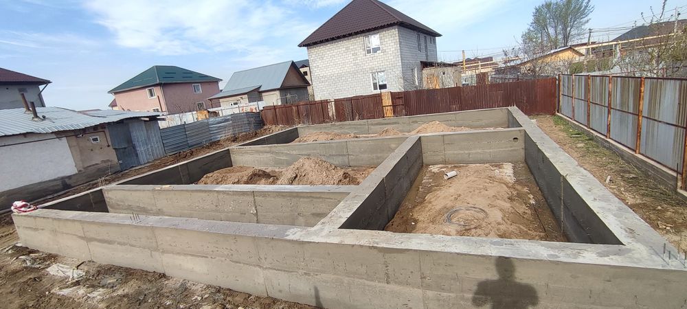 Заливаем фундамент