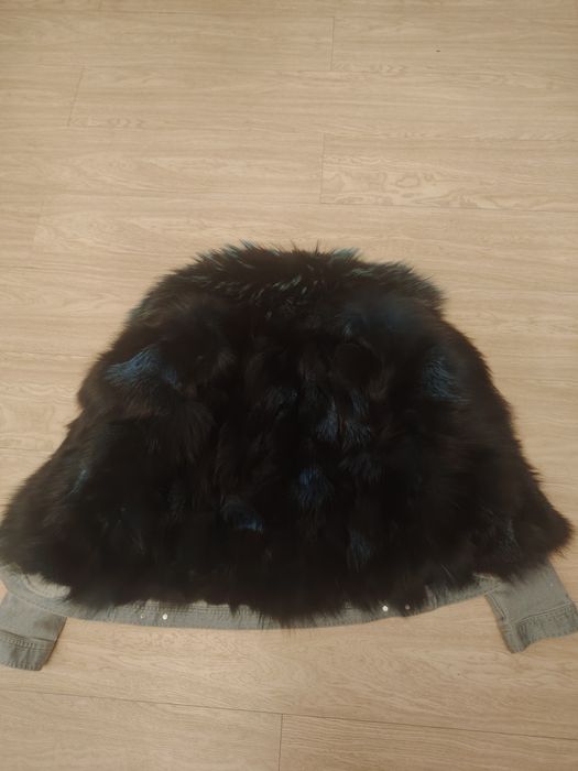 Продам парку джинсовую