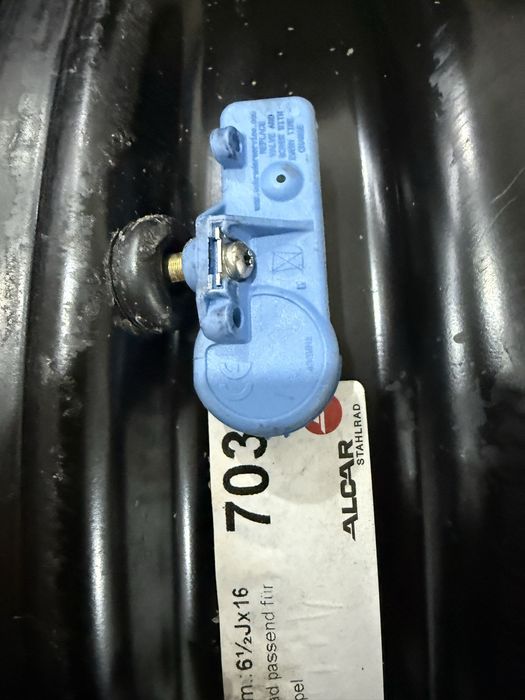 Jante oțel R16 opel astra K 5x105 cu senzori