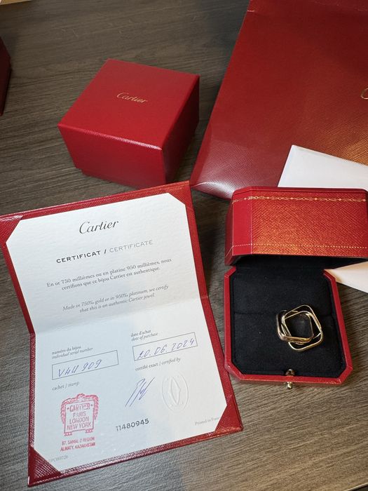 Кольцо Cartier оригинал