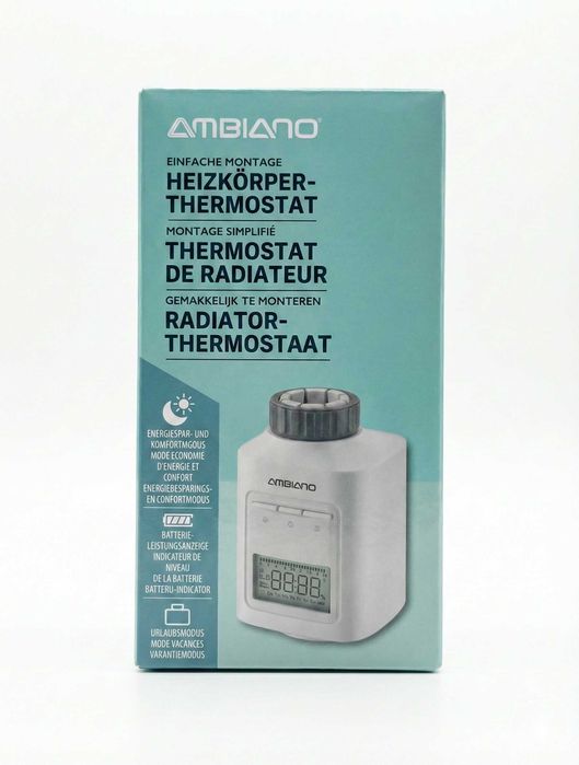 Cap robinet termostatat AMBIANO Radiator Thermostat, orizontal
