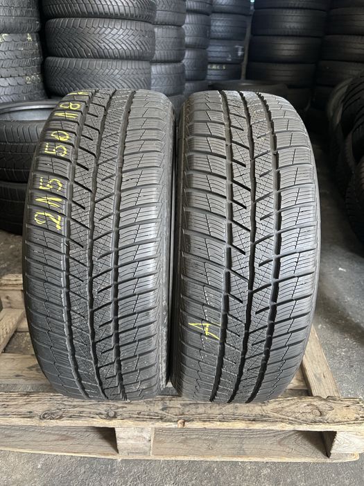 2 anvelope iarna 215/50/18 Barum 8 mm DOT 2023!