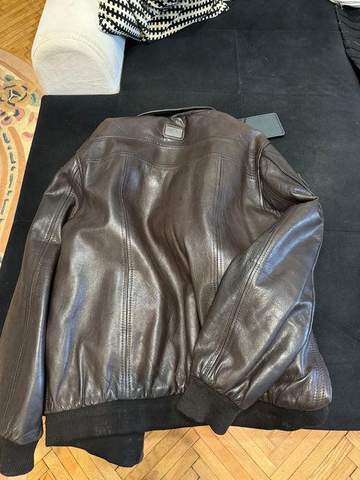 Geaca piele pilot Vanguard