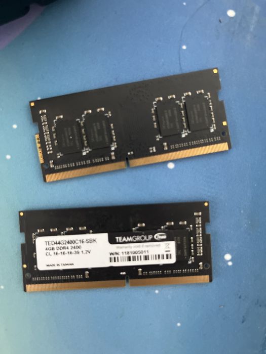 Оперативная память 2x4gb