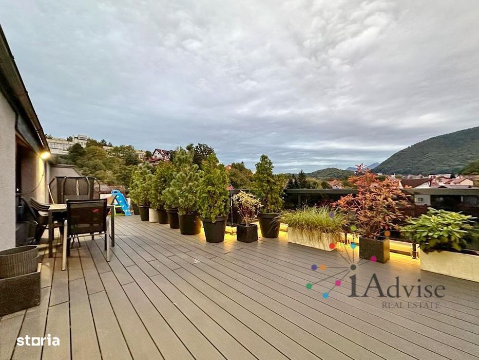 Penthouse Exclusivist în Brasovul Vechi | Terasă 46 mp | Parcare Inclu