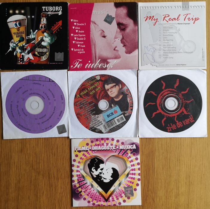 CD muzica romaneasca rock, folk, pop, blues.