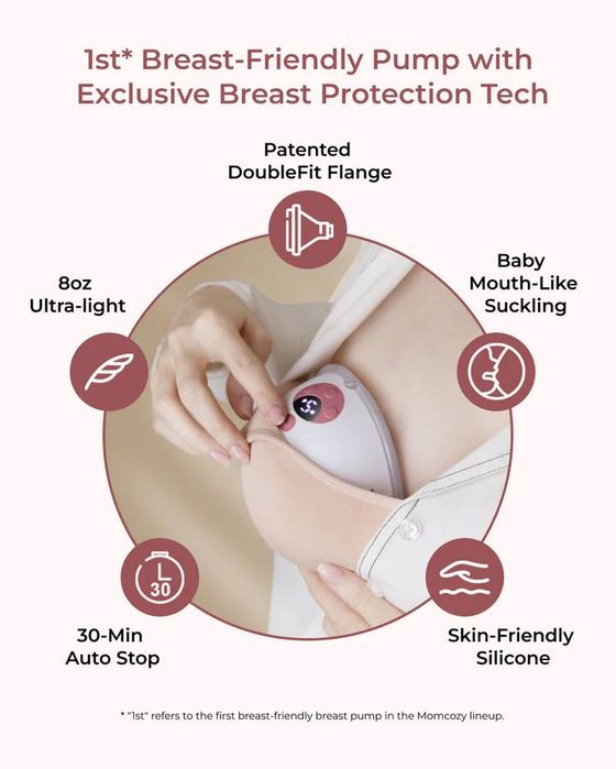 Momcozy M5 smart breast pump Single