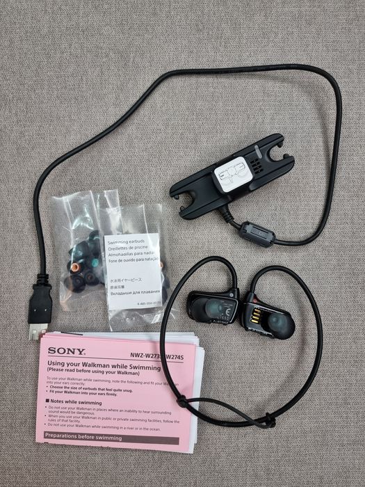 Căști sport înot Sony Walkmen