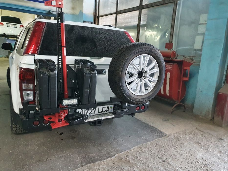 РИФ Силовой бампер, фаркоп, силовые пороги на Исузу D-MAX