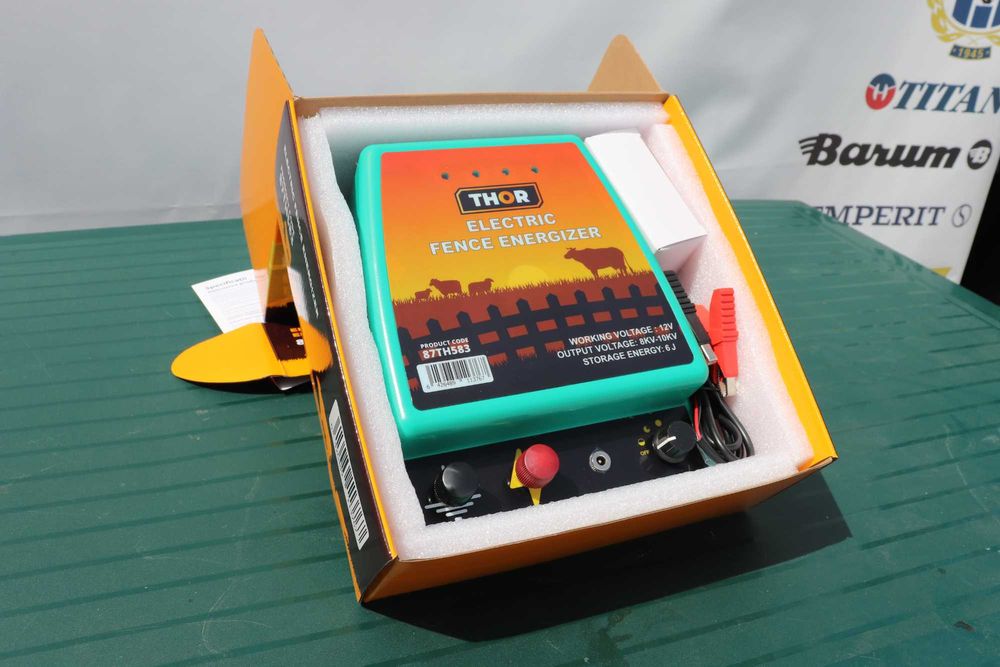 Gard electric 6 Jouli mixt Nou pentru animale livrare oriunde