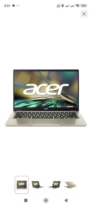 Нетбук Асер компактный