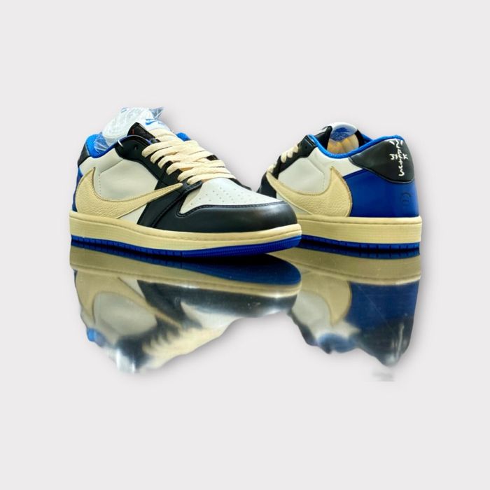 Adidasi Jordan xTravis Scott x Fragment Jordan 1 Low Adidasi Unisex