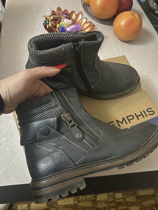 Ghete chelsea barbati piele