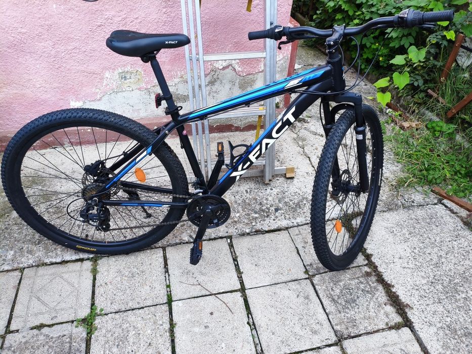 Bicicleta MTB Hidraulica X-Fact Atlas 2999H 29", Negru/Albastru