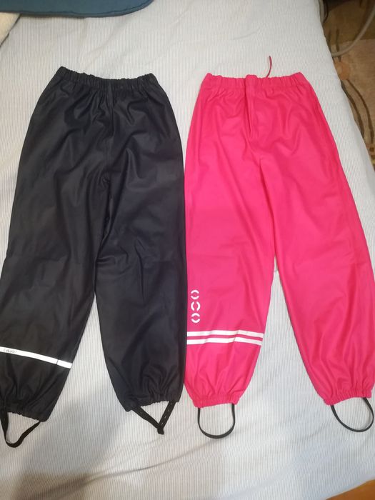 Гумиран панталон за дъжд размер 140 за момче и за момиче