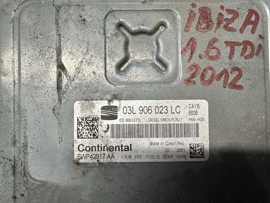 03L 906 023 LC, Компютър/ECU за 1.6tdi Seat