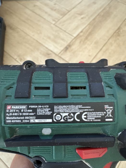 2 комплекта, Parkside винтоверти