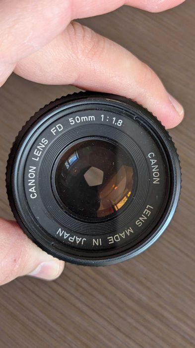Canon AE-1 Program cu obiectiv 50mm si baterie