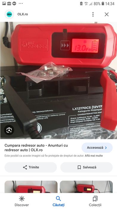 Redresor/Incarcator baterie auto/moto/bicicleta,sigilat,My project