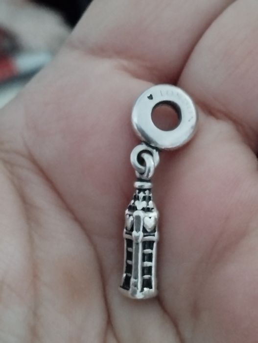 Charm din argint Pandora original Big Ben London