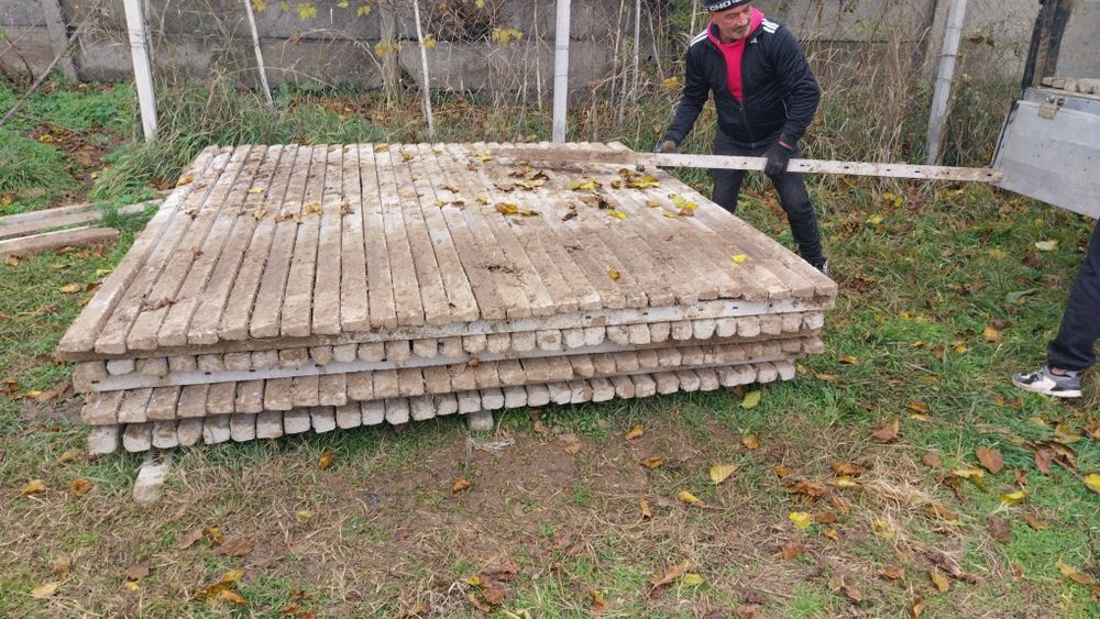 Șpalieri de beton și de fier zincata