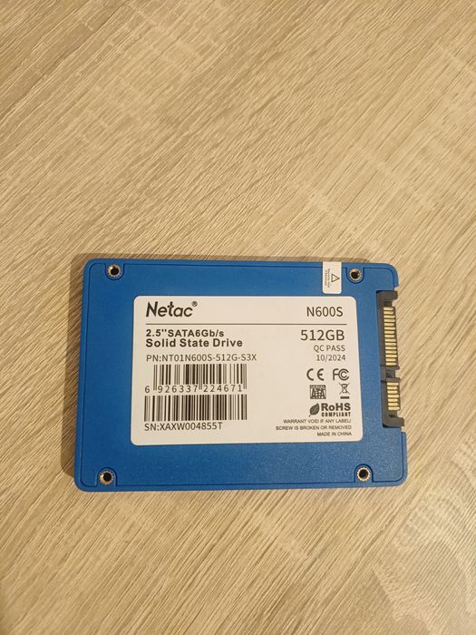 Диск SSD 512gb Netac