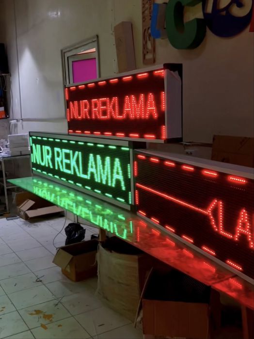 Бегущая строка LED Reklama