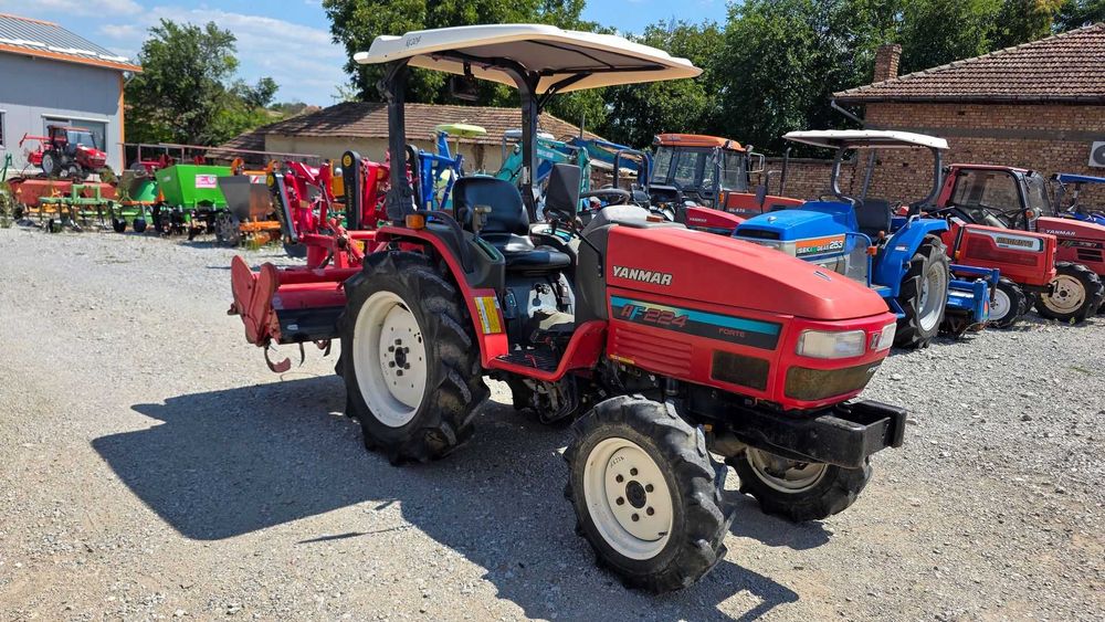 Японски трактор Yanmar AF224 с фреза, 4х4, 24 кс, АграБГ Джолев