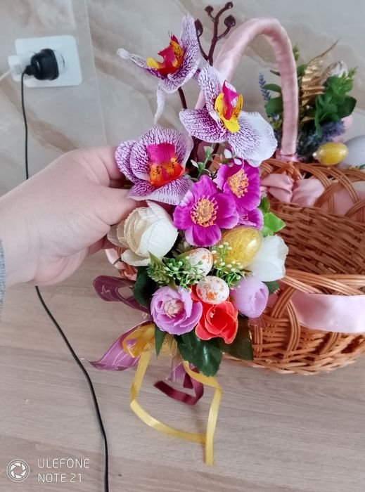 Decor pentru coș de Paște