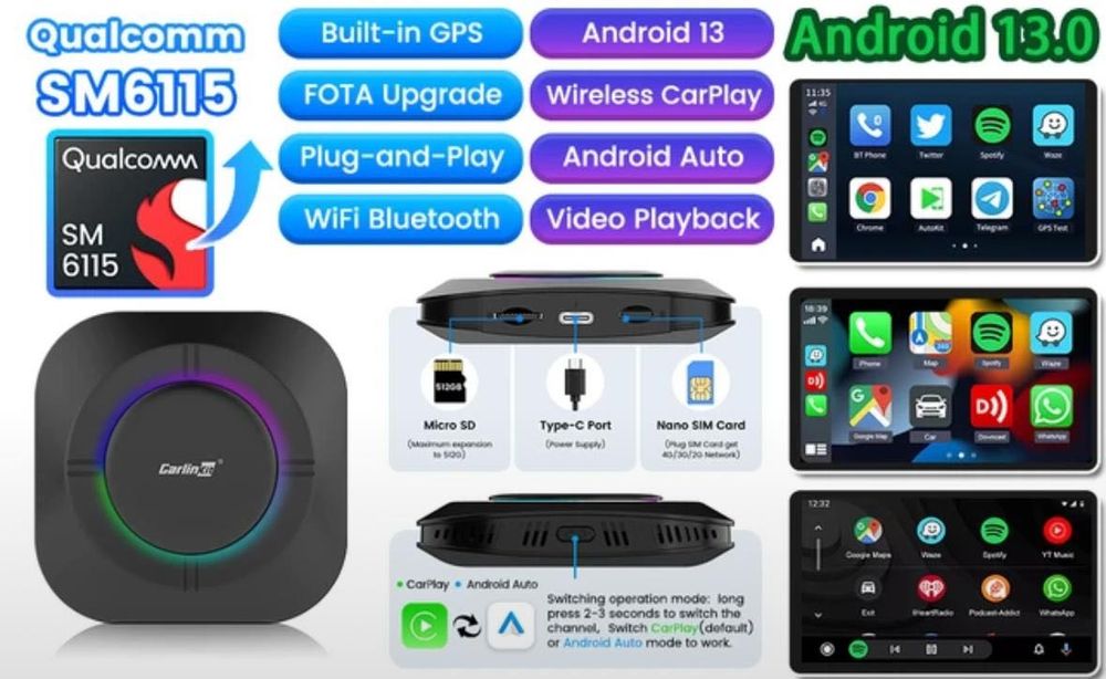 CarPlay, Android Avto