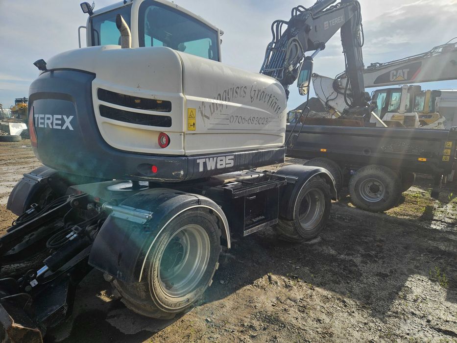 Excavator pe roti  ,Terex 85