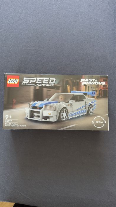 LEGO® Speed Champions - Nissan Skyline GT-R (R34), set complet montat o singura data