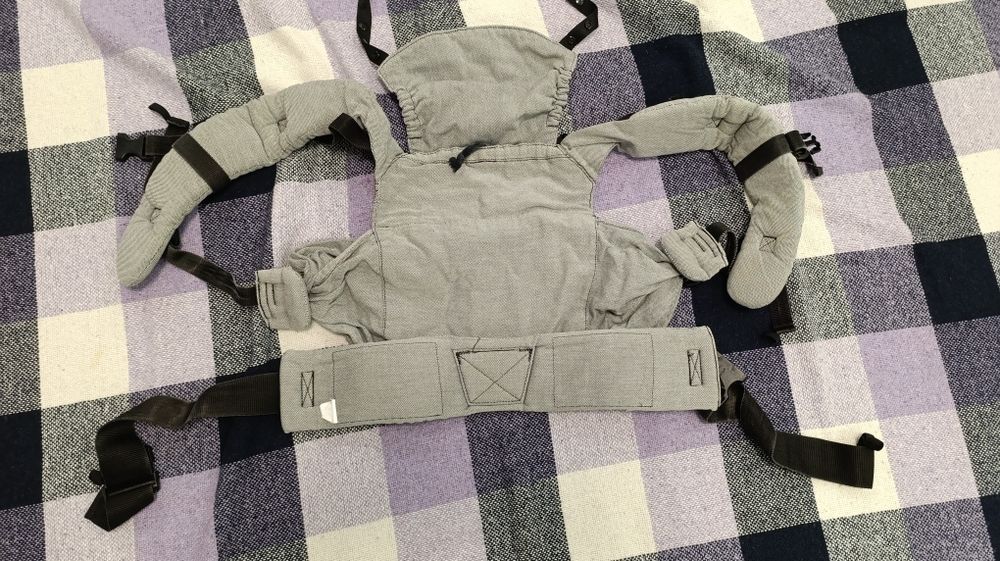 Ергономична хибридна раница за бебеносене Emei baby  размер бебе