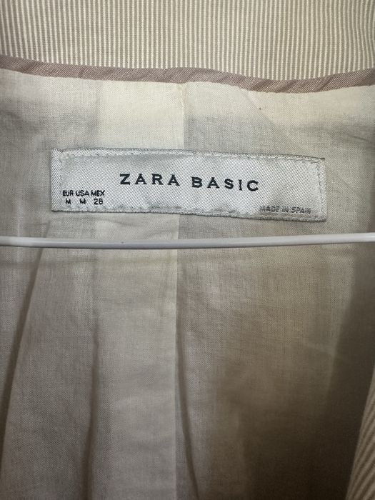 Пиджак женский бежевый Zara