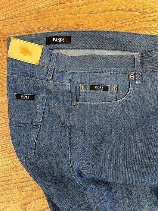 Blugi barbati Hugo Boss ediție limitată mărimea 33/34 regular fit