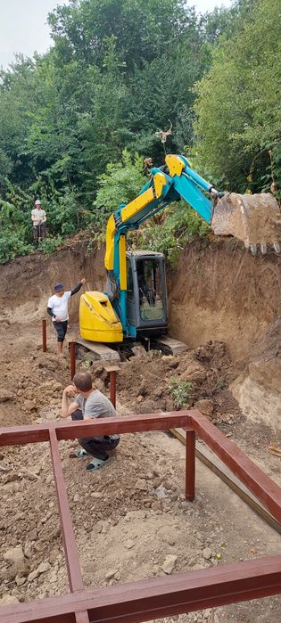 Услуги  аренда миниэкскаватора
