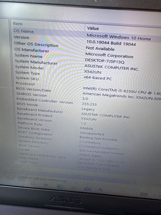 Laptop ASUS folosit