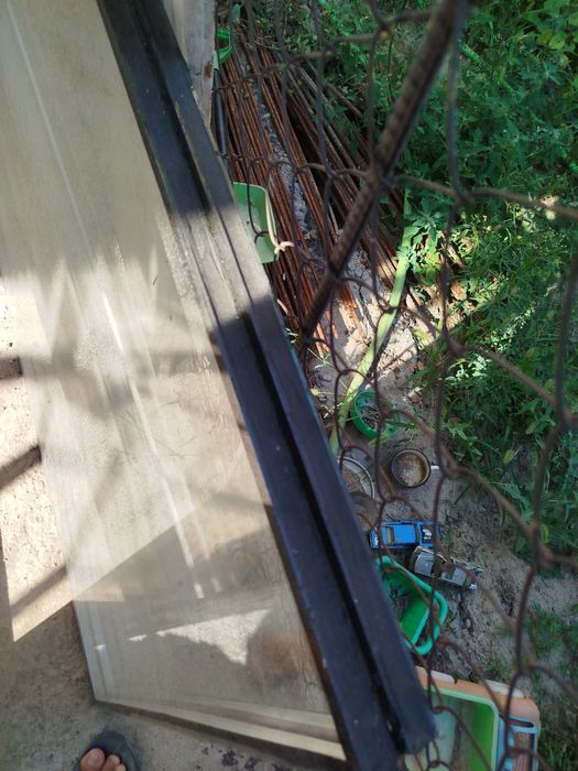 Окно стекла большое